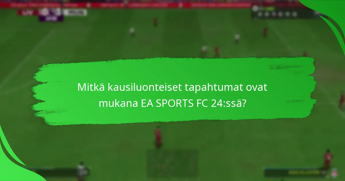 Mitkä sisällöt sisältyvät EA SPORTS FC 24 -tapahtumapromopaketteihin?
