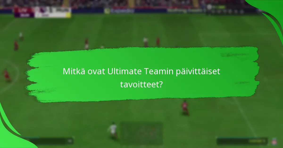 Kuinka pistejärjestelmä on rakennettu päivittäisiä tavoitteita varten?